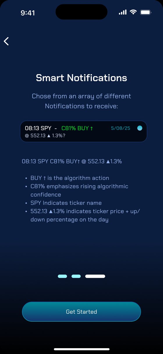 Onboarding: smart notifications